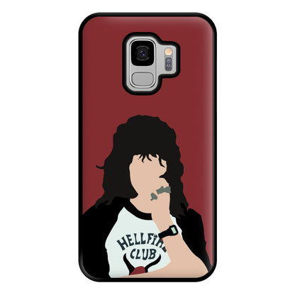 Eddie Munson Hellfire Phone Case for Galaxy S9 Plus