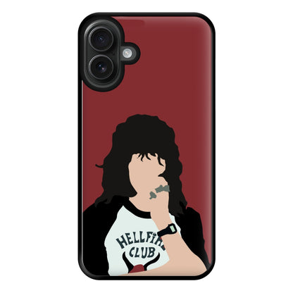 Eddie Munson Hellfire Phone Case for iPhone 16 Plus