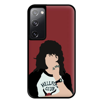 Eddie Munson Hellfire Phone Case for Galaxy S20