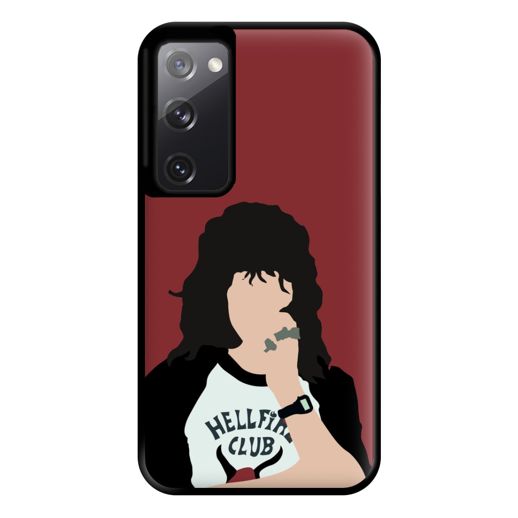 Eddie Munson Hellfire Phone Case for Galaxy S20FE