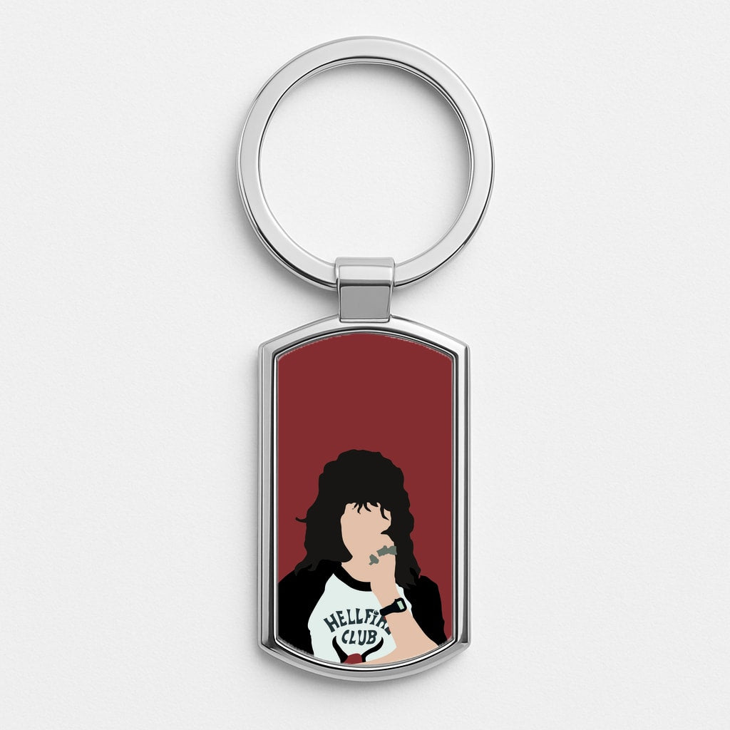 Eddie Munson Hellfire Luxury Keyring