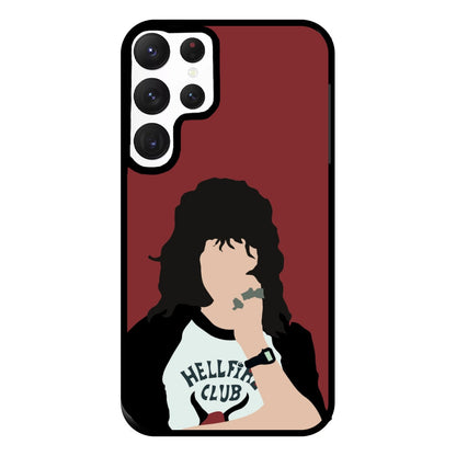 Eddie Munson Hellfire Phone Case for Galaxy S22 Ultra