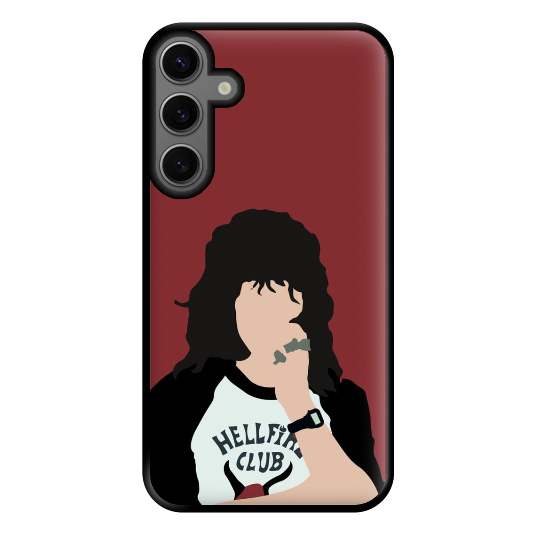 Eddie Munson Hellfire Phone Case for Galaxy S23FE