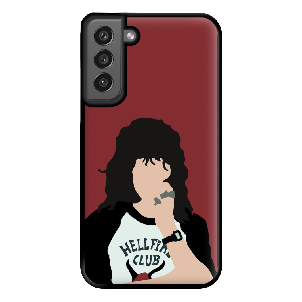 Eddie Munson Hellfire Phone Case for Galaxy S21FE