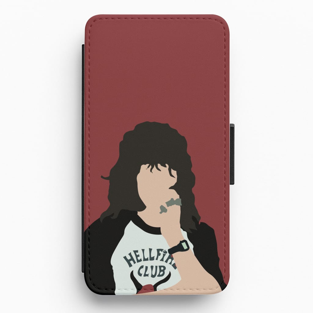 Eddie Munson Hellfire Flip / Wallet Phone Case