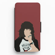 Eddie Munson Hellfire Flip / Wallet Phone Case 1