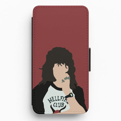 Eddie Munson Hellfire Flip / Wallet Phone Case