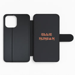 Eddie Munson Text Flip Phone Case