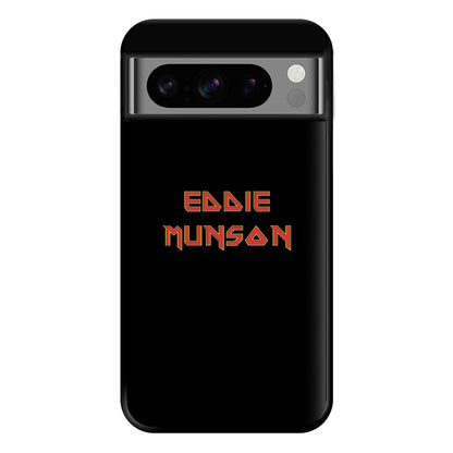 Eddie Munson Text Phone Case for Google Pixel 8 Pro