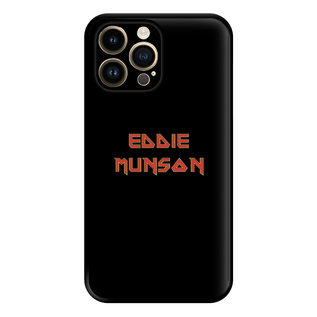 Eddie Munson Text Phone Case for iPhone 14 Pro Max