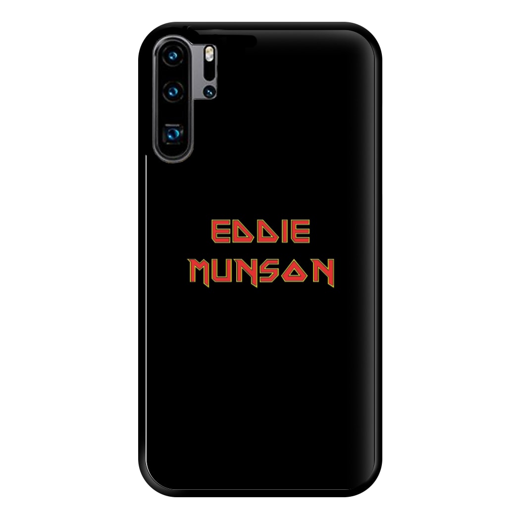 Eddie Munson Text Phone Case for Huawei P30 Pro