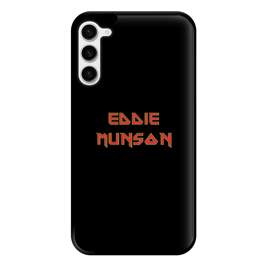 Eddie Munson Text Phone Case for Galaxy S23 Plus