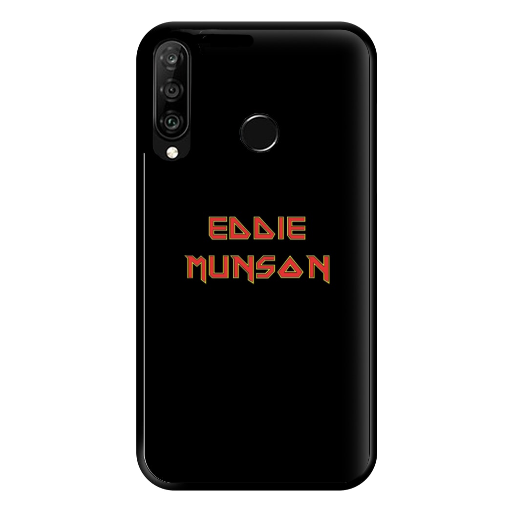 Eddie Munson Text Phone Case for Huawei P30 Lite