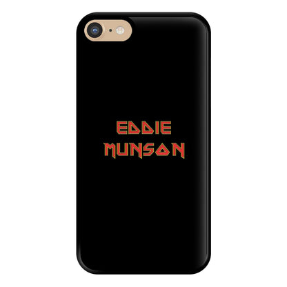 Eddie Munson Text Phone Case for iPhone 6 / 7 / 8 / SE