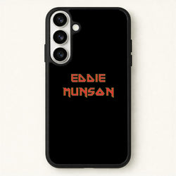Eddie Munson Text Phone Case for Galaxy S26
