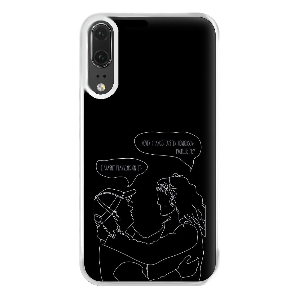 Never Change Dustin - Eddie Munson Stranger Phone Case for Huawei P20