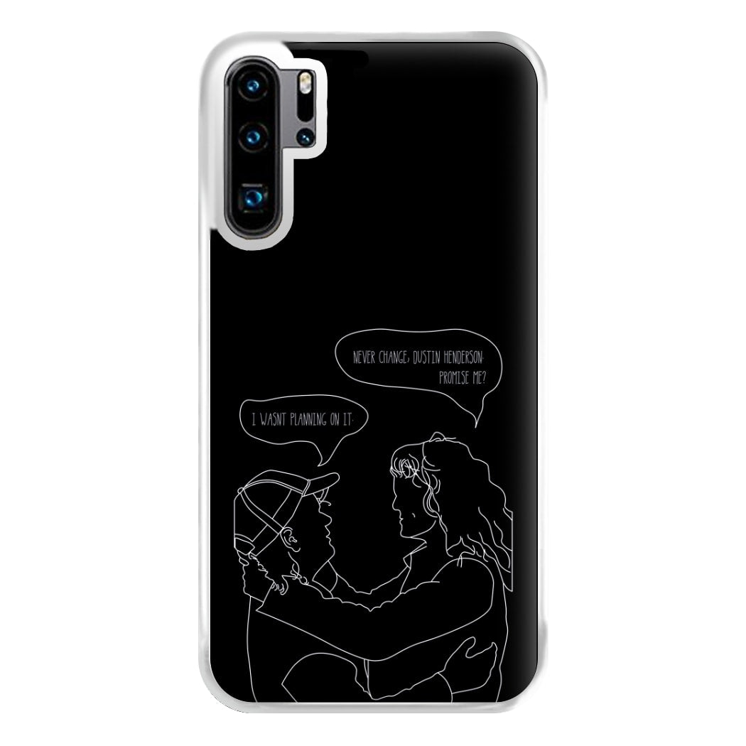 Never Change Dustin - Eddie Munson Stranger Phone Case for Huawei P30 Pro