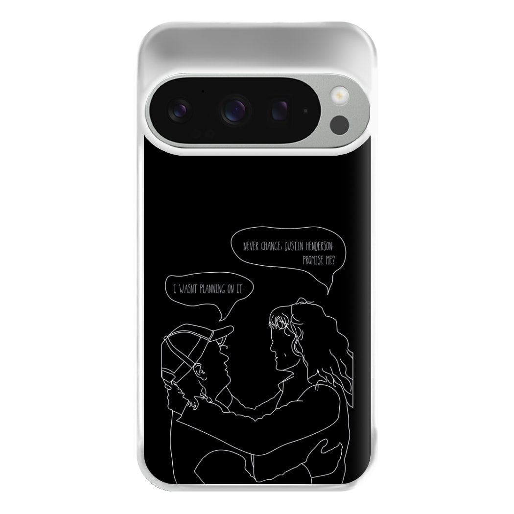 Never Change Dustin - Eddie Munson Stranger Phone Case for Google Pixel 9 Pro XL