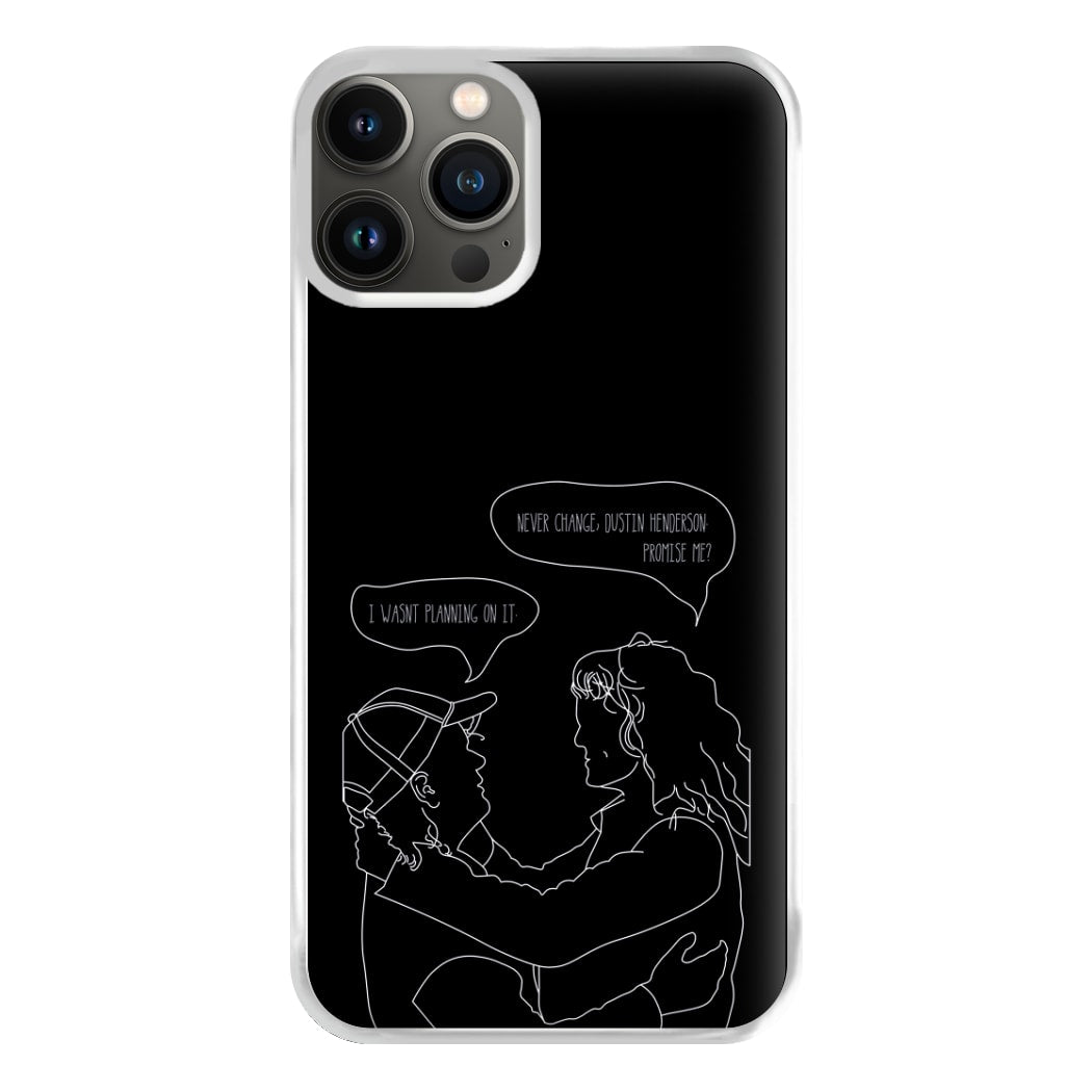 Never Change Dustin - Eddie Munson Stranger Phone Case for iPhone 11 Pro Max