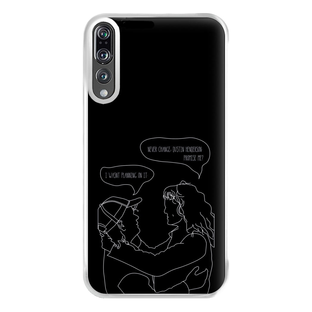 Never Change Dustin - Eddie Munson Stranger Phone Case for Huawei P20 Pro