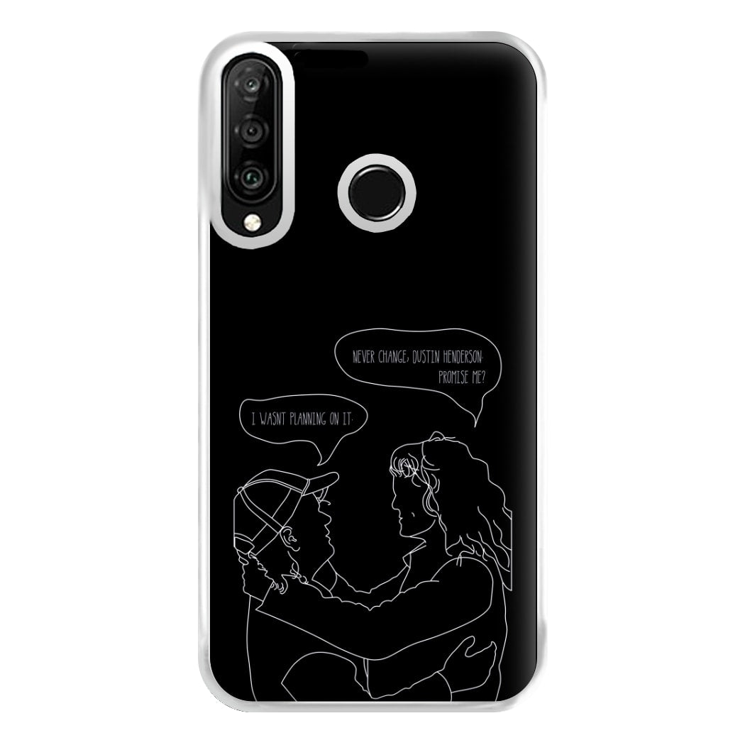 Never Change Dustin - Eddie Munson Stranger Phone Case for Huawei P30 Lite