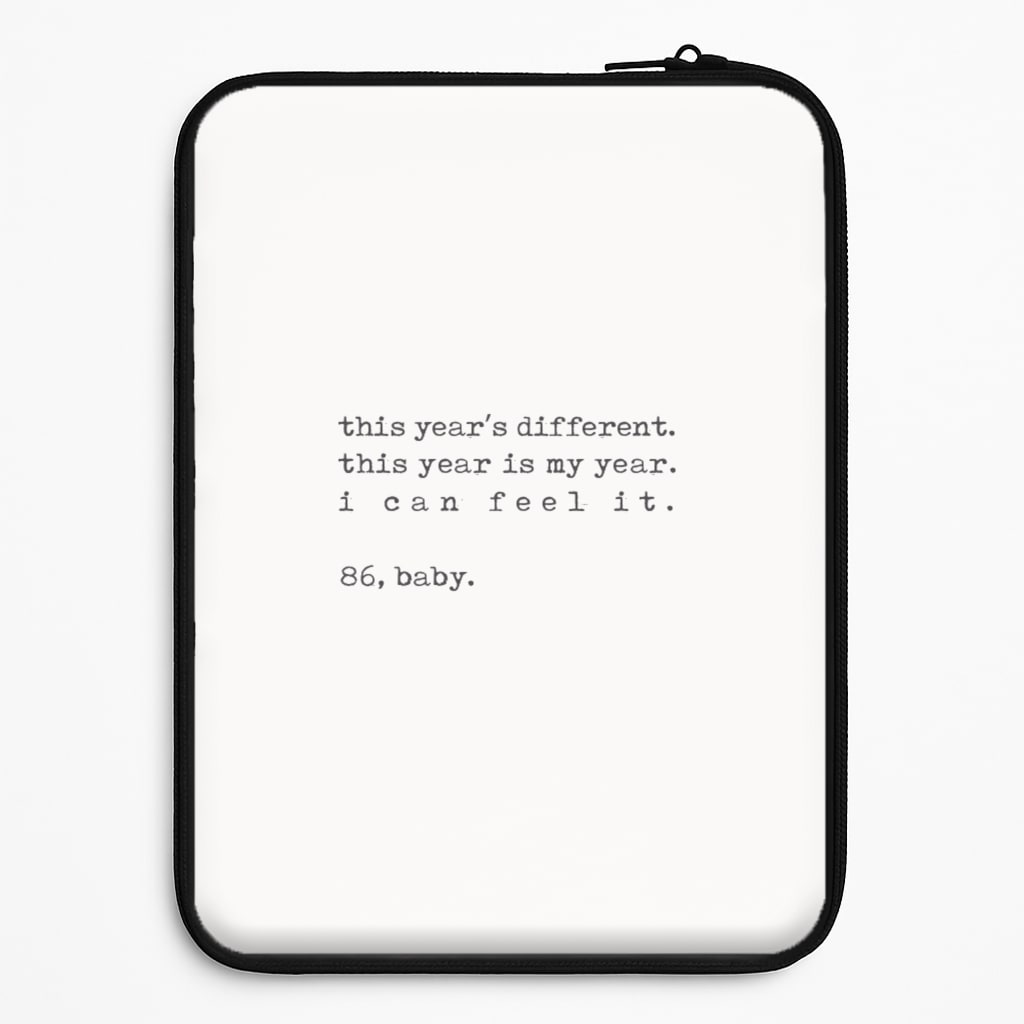 This Year's Different - Eddie Munson Stranger Laptop Sleeve