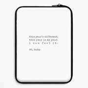 This Year's Different - Eddie Munson Stranger Laptop Sleeve 1