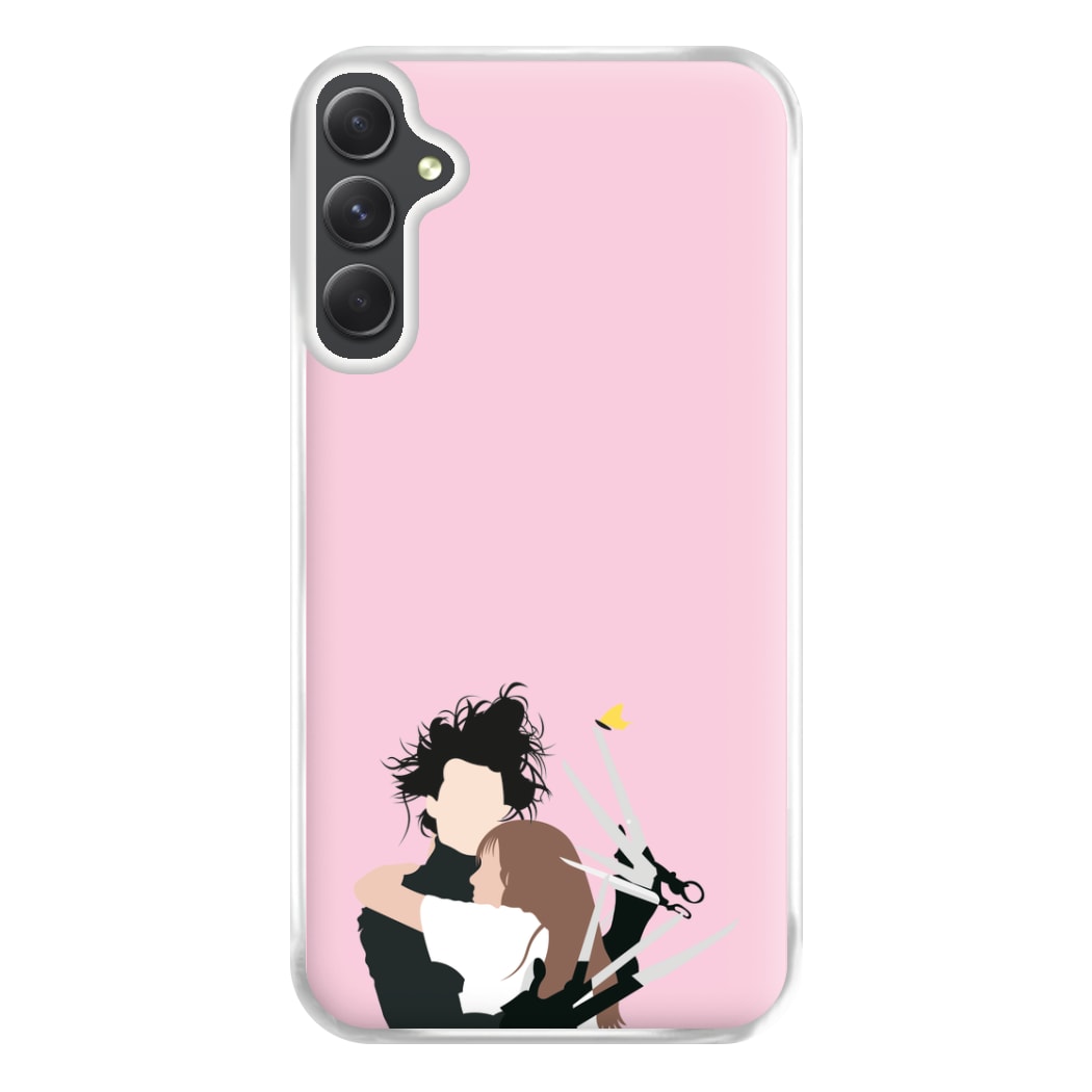 Edward And Kim -Scissorhands Phone Case for Galaxy A54