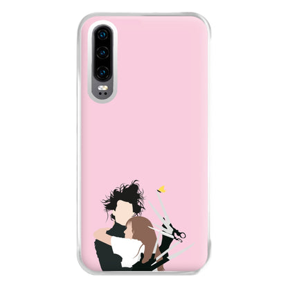 Edward And Kim -Scissorhands Phone Case for Huawei P30