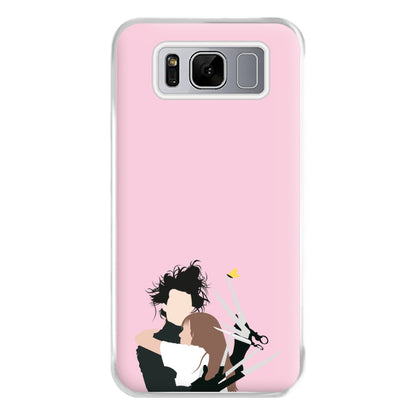 Edward And Kim -Scissorhands Phone Case for Galaxy S8 Plus