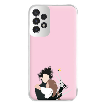 Edward And Kim -Scissorhands Phone Case for Galaxy A53