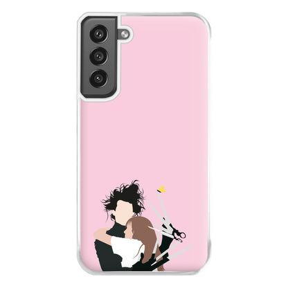 Edward And Kim -Scissorhands Phone Case for Galaxy S21FE