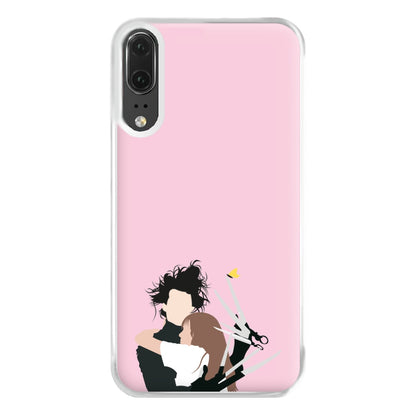 Edward And Kim -Scissorhands Phone Case for Huawei P20