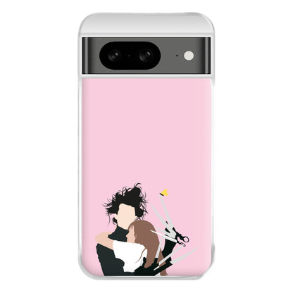 Edward And Kim -Scissorhands Phone Case for Google Pixel 8