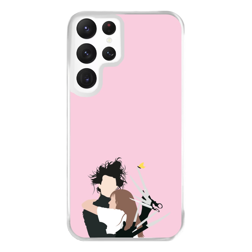 Edward And Kim -Scissorhands Phone Case for Galaxy S22 Ultra