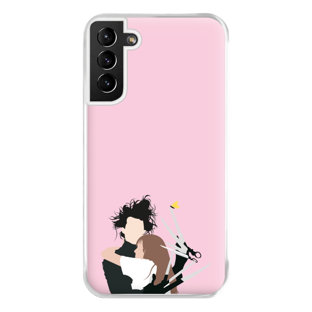 Edward And Kim -Scissorhands Phone Case for Galaxy S21 Plus