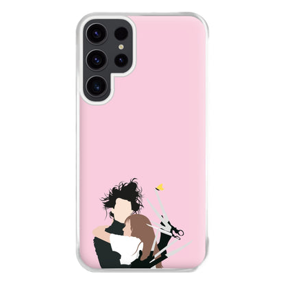 Edward And Kim -Scissorhands Phone Case for Galaxy S23 Ultra