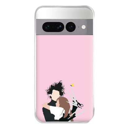 Edward And Kim -Scissorhands Phone Case for Google Pixel 7 Pro