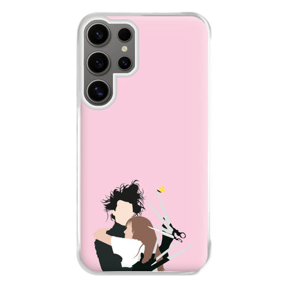 Edward And Kim -Scissorhands Phone Case for Galaxy S24 Ultra