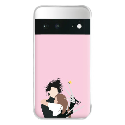 Edward And Kim -Scissorhands Phone Case for Google Pixel 6a