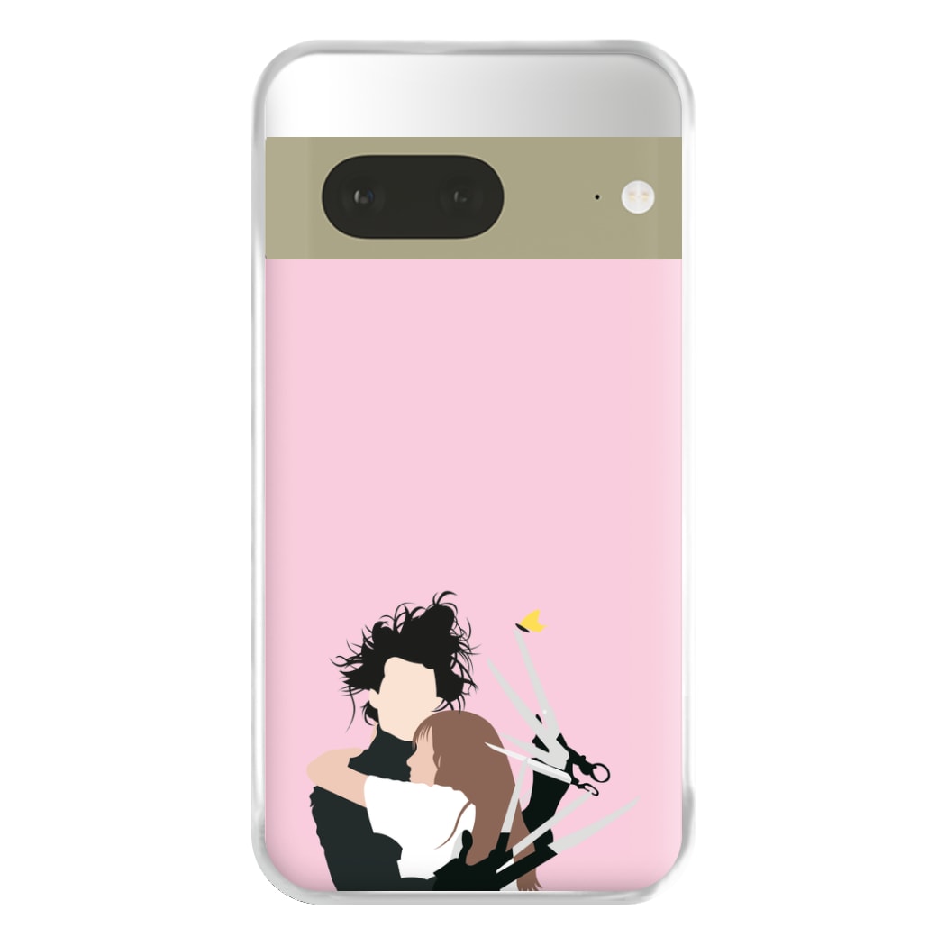 Edward And Kim -Scissorhands Phone Case for Google Pixel 7a