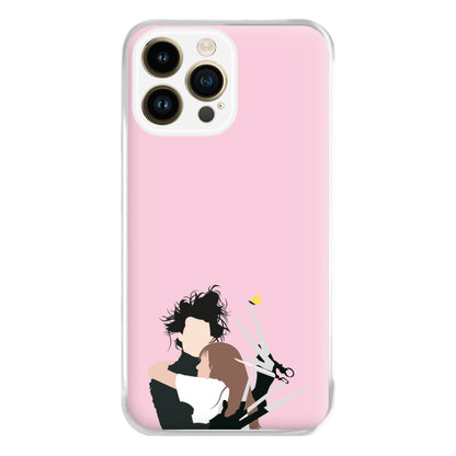 Edward And Kim -Scissorhands Phone Case for iPhone 14 Pro Max