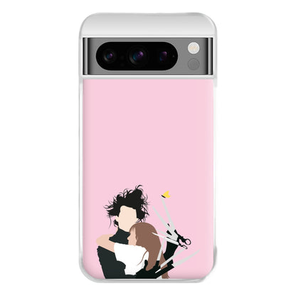 Edward And Kim -Scissorhands Phone Case for Google Pixel 8 Pro