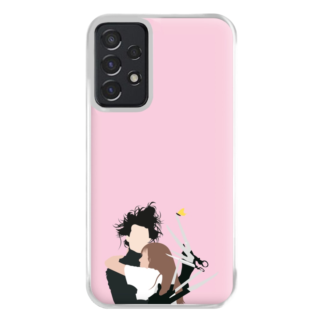 Edward And Kim -Scissorhands Phone Case for Galaxy A52 / A52s