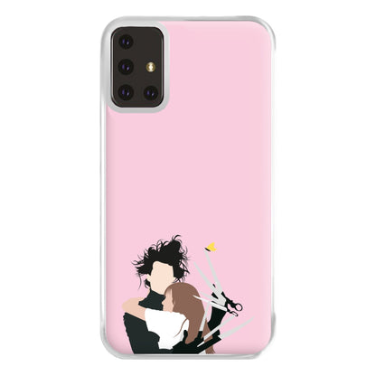 Edward And Kim -Scissorhands Phone Case for Galaxy A71