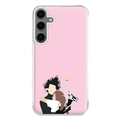 Edward And Kim -Scissorhands Phone Case for Galaxy S24FE