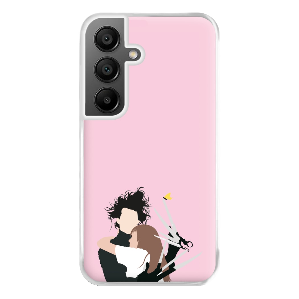 Edward And Kim -Scissorhands Phone Case for Galaxy A55