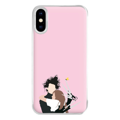 Edward And Kim -Scissorhands Phone Case for iPhone XS Max