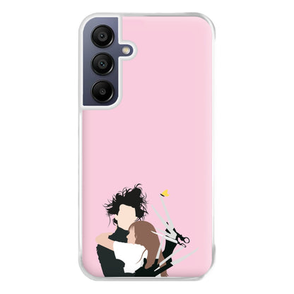 Edward And Kim -Scissorhands Phone Case for Galaxy A16