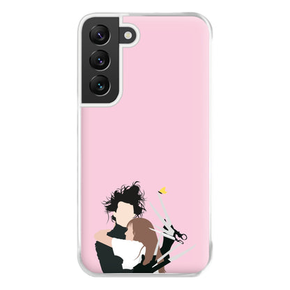 Edward And Kim -Scissorhands Phone Case for Galaxy S22 Plus